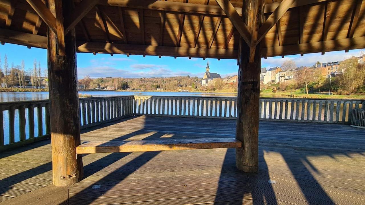 Le Salmoyard, Studio Au Bord Du Lac A Vielsalm Exteriör bild